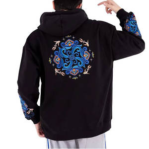 Sudaderas con Capucha Bordadas para Hombre, Antiarrugas, de Invierno, 100% Algodón, Manga Larga, Calidad Premium, Ropa Casual, Logotipo/Color Personalizado - Product Image 3