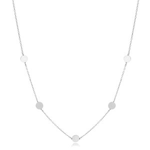 Vente en gros collier en argent sterling 925 avec pendentif de forme ronde charme plaqué rhodium style turc à la mode pour les mariages - Product Image 5