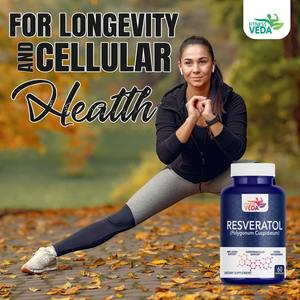 Cápsulas de resveratrol sin OGM Extracto a base de plantas naturales Premium Fórmula vegana pura Exportación al por mayor a granel de proveedor confiable - Product Image 2