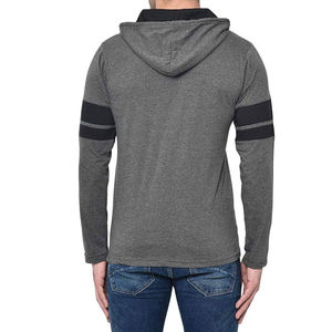 Sudadera con Capucha de Alta Calidad para Hombre, 100% Algodón, Bordado con Pedrería, Diseño Personalizado, Ligera, Digital, Invierno, MOQ 10 Piezas - Product Image 4