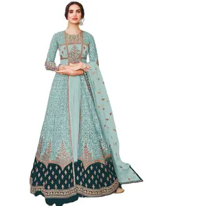 Cao theo yêu cầu georgette phụ nữ salwar kameez cho đám cưới và bên mặc từ nhà cung cấp Ấn Độ với giá số lượng lớn