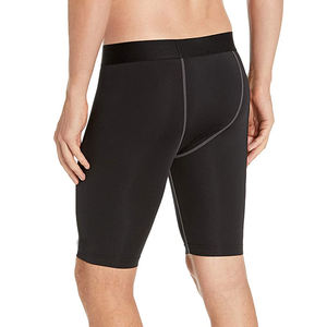 Shorts de compression pour le sport et la remise en forme, taille élastique, motif uni, maillots de bain et vêtements de sport pour hommes - Product Image 6