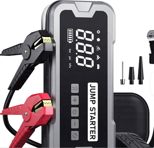 Portable Car <b>Jump</b> <b>Starter</b> 12V 24000mAh Digital Display Air Compressor Battery Booster <b>Power</b> Bank Emergency <b>Jump</b> <b>Pack</b> - Product Image 1