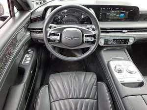 รถยนต์ซีดาน 2025 G90 6.1-8L Turbo AWD พวงมาลัยซ้าย เกียร์อัตโนมัติ ล้อแม็ก R21 ภายในสีอ่อน ไมล์น้อย ราคาพร้อมส่ง มีรถในสต็อก พร้อมจัดส่ง - Product Image 5