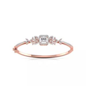 Haute Vente Longueur Personnalisée Diamant Fantaisie Tendance Bracelet Plaqué Or Jaune 18k Étincelant Design Classique Fabriqué en usine en ligne - Product Image 4