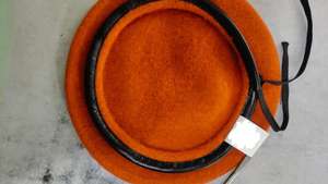 Béret en laine bicolore de haute qualité marine et vert 100% style formel respirant pour les commandes B2B en vrac - Product Image 4