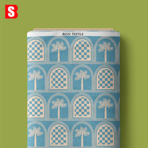 Bessi personnalisé numérique imprimé Liberty Tana pelouse coton tissu vêtements biologiques été palmier conception pour sac chemise divers - Product Image 4