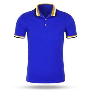 Algodón de alta calidad para hombres para camisetas de polo OEM 100% algodón de secado rápido para hombres de talla grande camisetas de polo para hombres con logotipo personalizado - Product Image 3