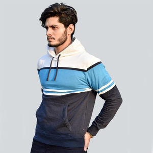 Sweat-shirt à capuche en coton éponge pour homme, sans doublure, col rond décontracté, streetwear, pull en molleton chaud, logo personnalisé OEM, sweat-shirt pour homme - Product Image 4