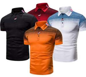 Polo de hombre de alta calidad con logotipo personalizado, ropa de algodón para hombre, Polo para hombre - Product Image 3