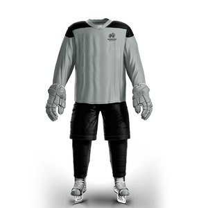 Tenues de hockey sur glace professionnelles personnalisées 2025, respirantes, écologiques, légères, manches longues, séchage rapide - Product Image 1