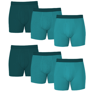 Vente en gros de caleçons boxer en coton spandex à carreaux pour hommes, sous-vêtements boxer respirants avec logo ceinture personnalisé emballé - Product Image 2