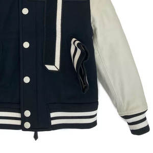 แจ็กเก็ตหนังสำหรับผู้ชายเสื้อแจ็กเก็ตผู้ชายแบบหลากหลายแขนเสื้อขนสัตว์ - Product Image 4