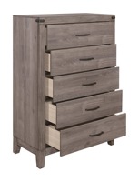 Fournisseur d'usine Ensembles de chambre à coucher industriels Lit avec tête de lit bibliothèque en MDF vieilli Design moderne Boîtes de rangement en option Utilisation hôtelière