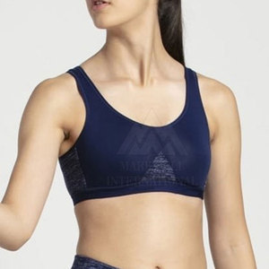 Venta al por mayor de ropa de gimnasio Sujetador deportivo para mujer Ropa de yoga Sujetador deportivo acolchado Sujetador deportivo sin costuras para mujer - Product Image 5