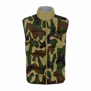 Veste sans manches à bulles de haute qualité, design personnalisé, motifs camouflage, vêtements d'extérieur d'automne, vestes utilitaires, gilet matelassé pour homme, coupe-vent - Product Image 1