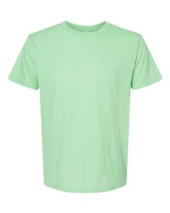 Couleur bruyère menthe tri mélange t-shirt bruyère sérigraphié prix de gros t-shirt T-shirts personnalisés imprimés et brodés - Product Image 4