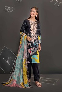 Collection Exclusive de robes de pelouse indiennes et brésiliennes avec impression 3D et col brodé, taille personnalisée, prêtes à porter - Product Image 3