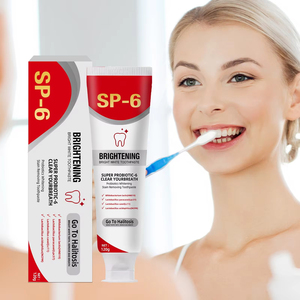 Dentifrice SP-6 Blanc Éclatant aux Probiotiques Élimine les Taches Blanchit les Dents Combat la Mauvaise Haleine Protection de l'Émail Soin 120g - Product Image 5