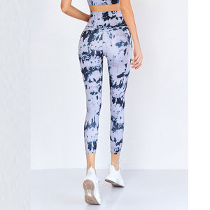 Leggings estampados de cintura alta para entrenamiento, gimnasio, pantalones de Yoga, mallas para mujer, moda sublimada, ropa deportiva elegante, mallas para mujer - Product Image 2