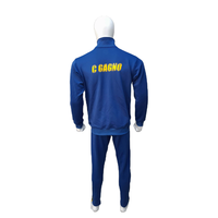 Survêtement de football personnalisé en polyester pour hommes, tenue de sport professionnelle pour club, fabrication OEM ODM Sialkot, vente en gros