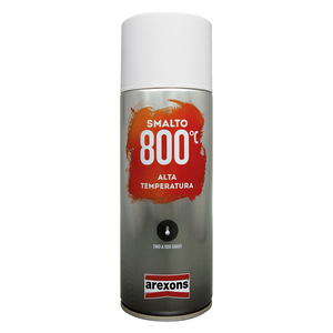 Smalto Spray per Alte Temperature Ml. 400 - Nero Opaco - Product Image 1