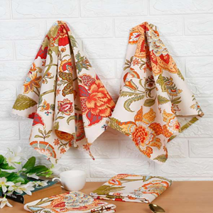 Serviettes de cuisine en coton 100% légères et durables - Séchage rapide, motif damassé, couleurs personnalisées, usage domestique et hôtelier, prix de gros - Product Image 6