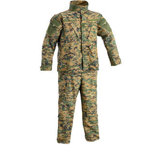 Uniforme de Guardia de Seguridad de Alta Calidad 2025, Servicio OEM, Transpirable, Impermeable, Camuflaje, Color y Logotipo Personalizables, Poliéster/Algodón, Largo - Product Image 1