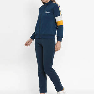 Quantité minimale de commande bas Conception personnalisée Survêtements pour femmes Utilisation en extérieur Vêtements pour femmes Survêtement uni de couleur unie - Product Image 2