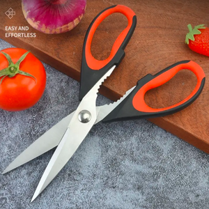 Tijeras para cocinar alimentos Tijeras de utilidad de acero inoxidable Tijeras de cocina Tijeras de alta resistencia para carne de aves de corral de alta calidad por ANAAIF - Product Image 6