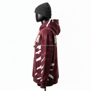 Haute qualité 330 GSM brossé polaire sweat à capuche pour femme couleur marron élégant Logo personnalisé impression par transfert de chaleur femmes basiques sweats à capuche - Product Image 3