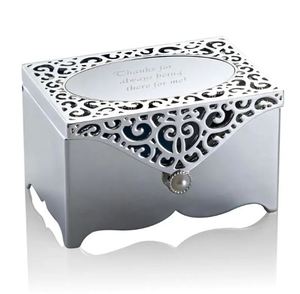 Joyero de metal decorativo recién llegado para mantener joyas elegantes en un diseño moderno y único - Product Image 3