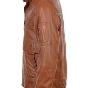 Venta al por mayor Chaquetas de cuero de los hombres Genuine Plus Size Tallas disponibles Chaquetas de los hombres de calidad superior Precio asequible Chaqueta para los hombres - Product Image 4