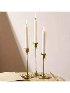 ROSHAN HANDICRAFTS Porte-bougie moderne de forme personnalisable, fait à la main, écologique, de haute qualité, décoration de la maison, Noël - Product Image 2