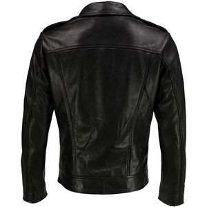 Chaqueta de Hombre Más Vendida, Moda de Invierno, Cuero Genuino con Cuello Alto y Cremallera, Chaqueta de Cuero de Marca para Hombre en 2026 - Product Image 2