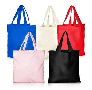 Sac fourre-tout en toile de coton personnalisé avec logo OEM, sac fourre-tout tendance |   Sac de courses et de plage réutilisable et écologique pour la personnalisation et les promotions - Product Image 1