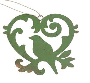 Décoration d'intérieur en forme de cœur vert pour ornements décoratifs traditionnels de lanternes en fer et ornements de lanterne décorative de festival - Product Image 6