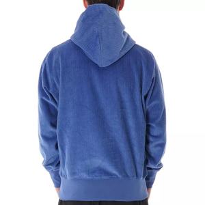 Custom Logo Top Quality Streetwear Fashionable <b>Thick</b> Cotton Heavyweight Over Sized <b>Men</b> Winter Corduroy <b>Hoodies</b> - Product Image 2