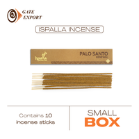 Ispalla Bâtonnets d'Encens de Bonjour Bois Naturel Palo Santo Herbes et Jasmin du Pérou