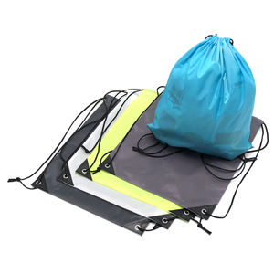 Bolsa con cordón Sublimación Embalaje de regalo Mochila plegable Uso diario Viaje Polvo Poliéster Paquete con cordón Bolsa Animada - Product Image 4