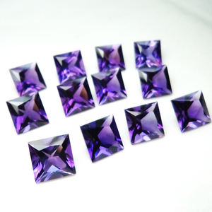 พลอยอเมทิสต์สีม่วงธรรมชาติอัญมณีหลวมเกรดอเมทิสต์สีม่วงอัญมณีล้ำค่าสำหรับใช้ทำเครื่องประดับ - Product Image 1