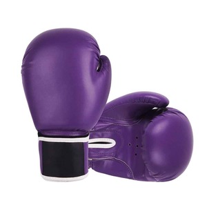 ถุงมือชกมวยฝาแฝดมืออาชีพถุงมือหนังยืดได้ - Product Image 1