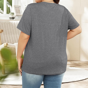 Nouveau professionnel filles grande taille personnalisé graphique Streetwear t-shirt blanc femmes coton haute qualité chemise grande taille respirant - Product Image 4