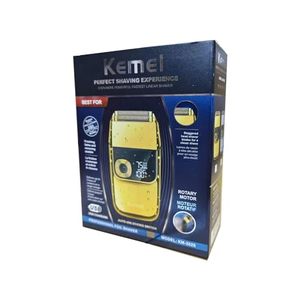 Rasoir électrique sans fil rechargeable pour homme avec double lame, affichage USB, tondeuse à barbe lavable, étui de voyage - Product Image 1