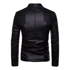 Veste en cuir pour homme automne-hiver, veste en cuir pour homme de la meilleure qualité, veste en cuir véritable pour homme - Product Image 2