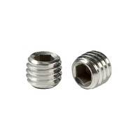 Vis sans tête à six pans creux en acier inoxydable 201, à extrémité plate, M2-M16, excellent rapport qualité-prix, pour positionnement de matériel de machines, directement de l'usine