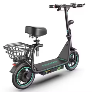 Scooter Eléctrico IScooter Nuevo de 1000W con Asiento, 3 Años de Garantía, Diseño Portátil, Largo Alcance, Velocidad de 28MPH, Sonido Envolvente - Product Image 1