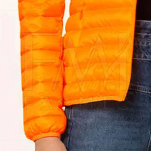 Customizable Size High Quality Women's Winter Puffer Jacket Hooded <b>Top</b> Quilted Knitted Premium Manufacturing Process - Product Image 6