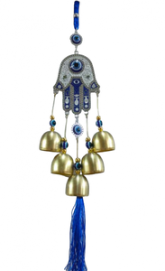 Achetez en gros des décorations murales tendance et créatives en métal Art Déco avec des cloches et des perles par Rawat Handicrafts - Product Image 4