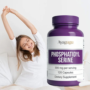 Cápsulas de Fosfatidilserina de 300 mg para Dormir, Reductor Natural de Cortisol y Ayuda para un Sueño Profundo, para la Relajación y el Alivio del Insomnio (OEM) - Product Image 1